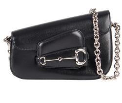 Mini Horsebit 1955 Diagonal, Leather, Black, 520981, S/DB, 3*